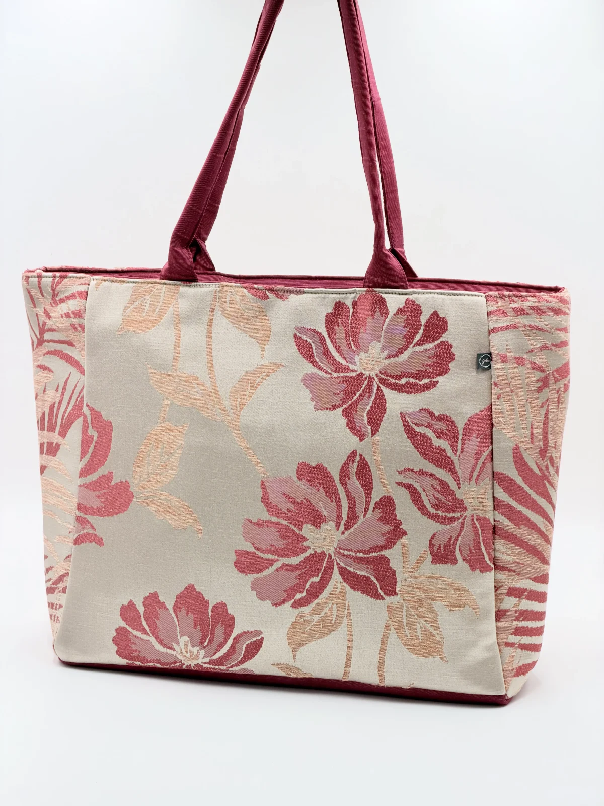 Peony Everyday Tote - Peony Everyday Tote Large - GEBA-PEONY-0005 — Totes & Carryalls › Peony Everyday Tote › Peony Everyday Tote Large (Photo 1 of 5)